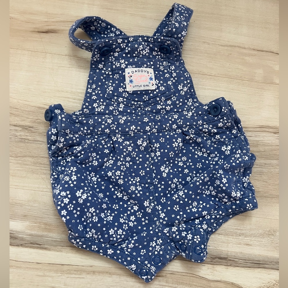 Carter’s Floral Overalls